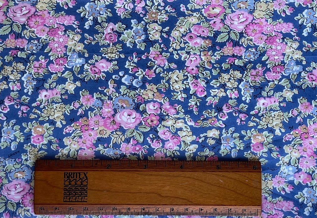 Tatum Blueberry Liberty of London Tana Cotton Lawn (Made in Italy)