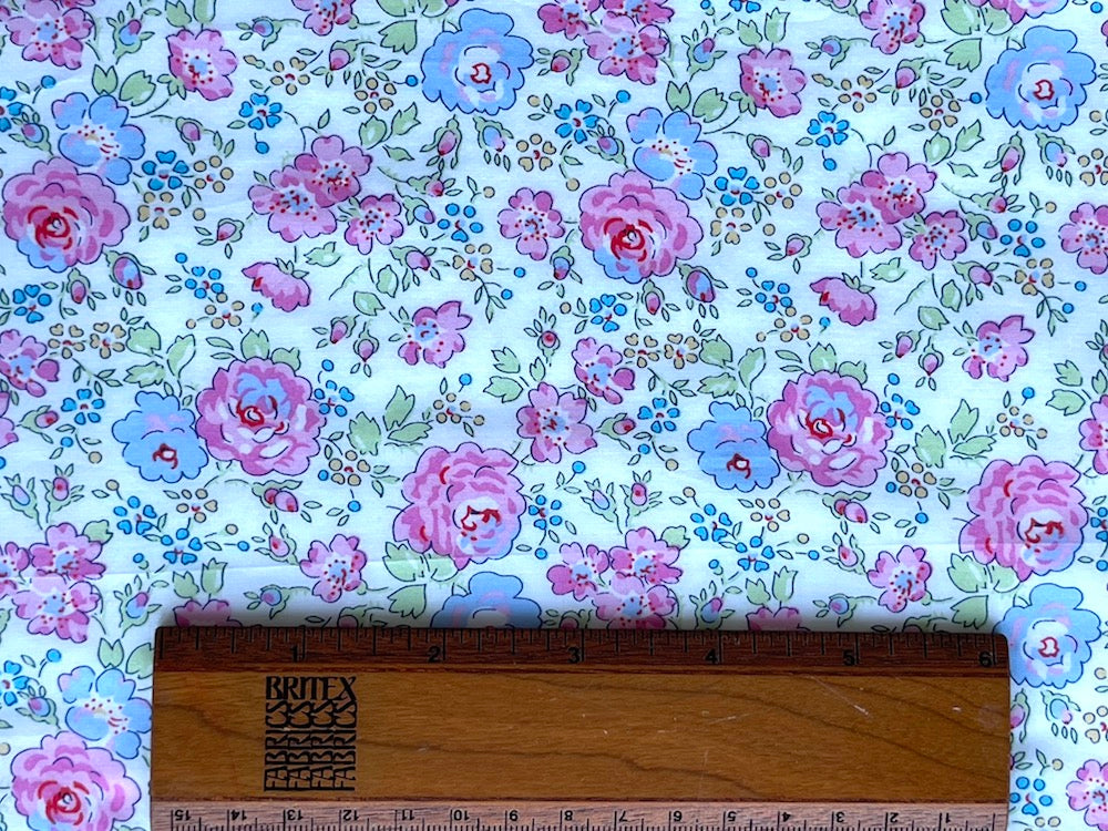 Tatum Summery Pink Liberty of London Tana Cotton Lawn (Made in Italy)