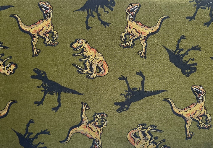 When Dinosaurs Roamed the Continent Cotton (Made in Japan)