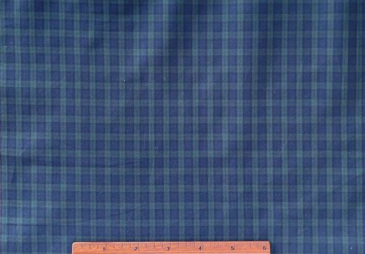 Black Watch Tartan 2-Ply Cotton Shirting (Made in Italy)