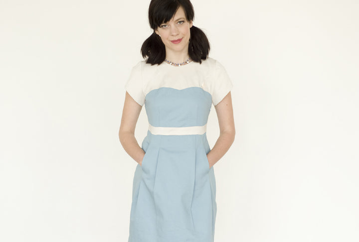 Macaron Dress (Intermediate) by Colette