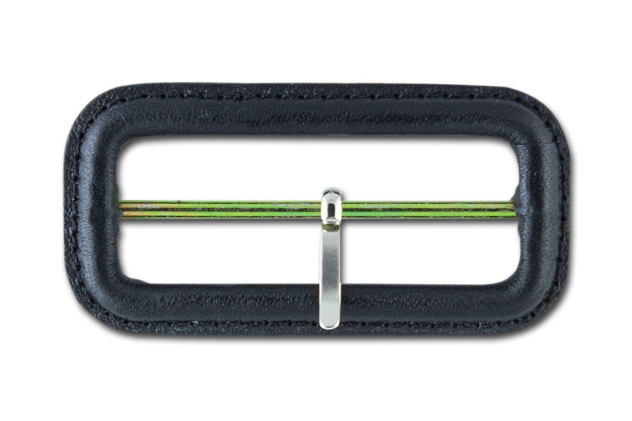 Black Leather Buckle