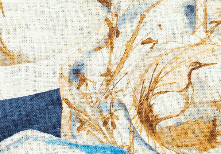 Cool Porcelain Heron Home Decorating Linen (Made in England)