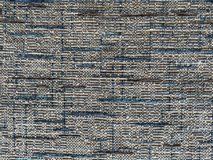 Striated Copenhagen Cream Acrylic Blend Chenille Tweed (Made in Turkey)