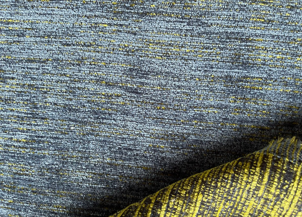 Home Decorating Fabric, Royal Navy & Marigold Acrylic Blend Cross-Weave  Chenille (Made in Turkey) – Britex Fabrics