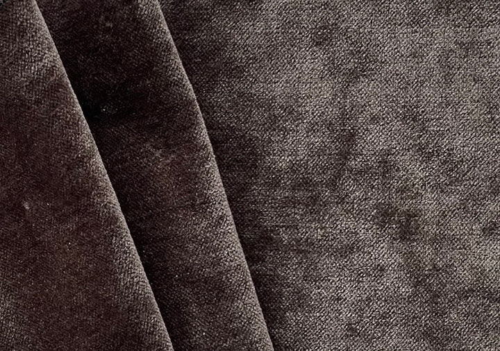 Cool Mushroom Upholstery Chenille Velvet (Exclusively Made for Britex in Turkey)