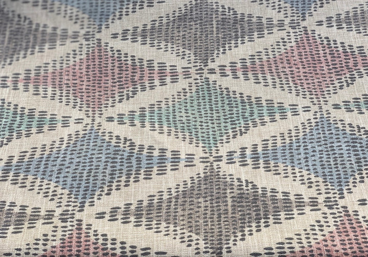 Soft Concave Diamonds Polyester Blend