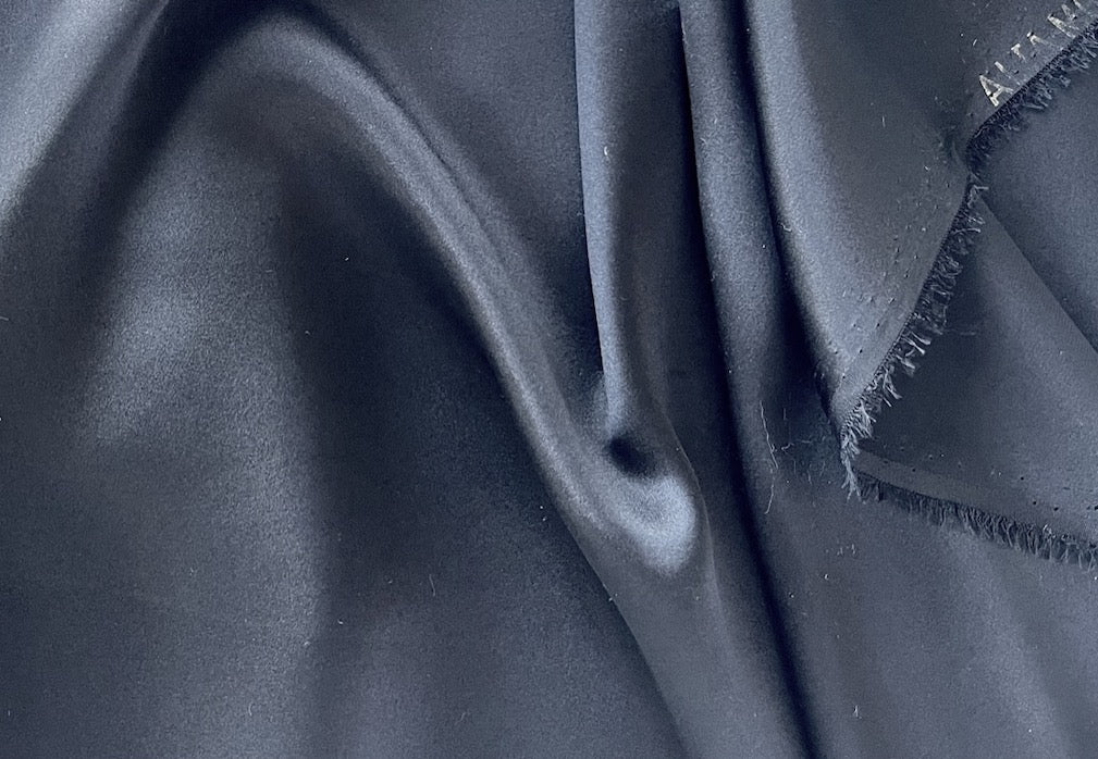 Obsidian Luxe Satin Shirt