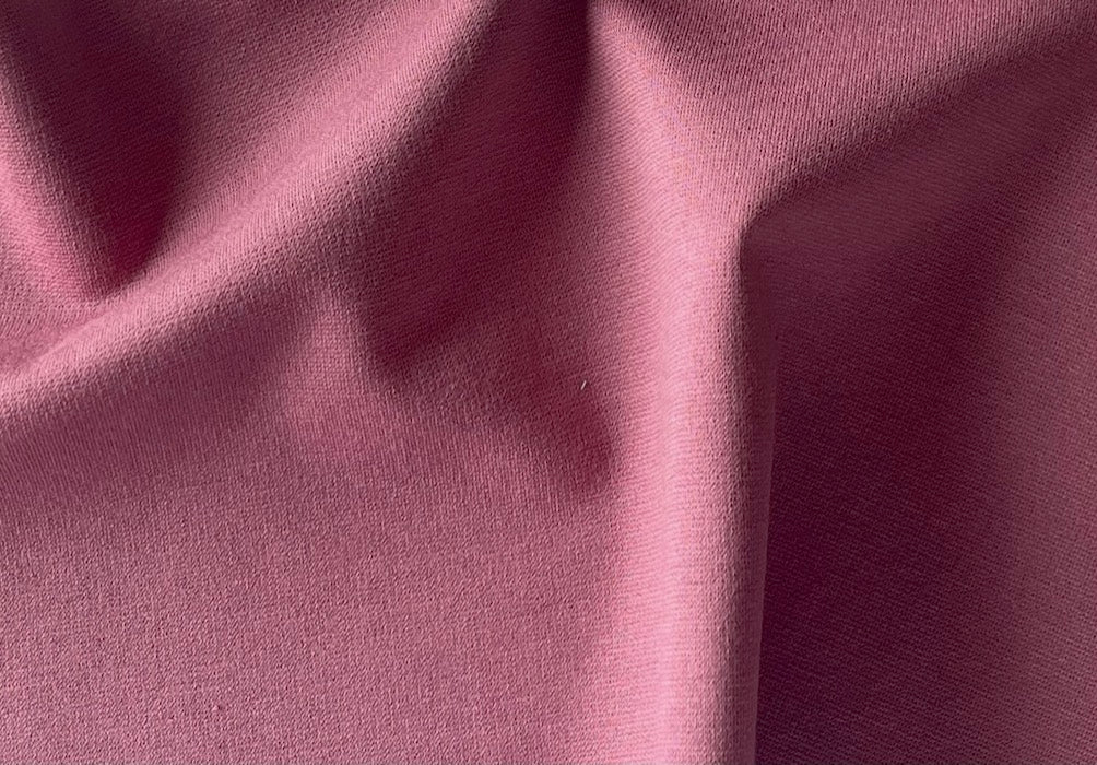 Seashell Pink Viscose Blend Ponte Double-Knit 