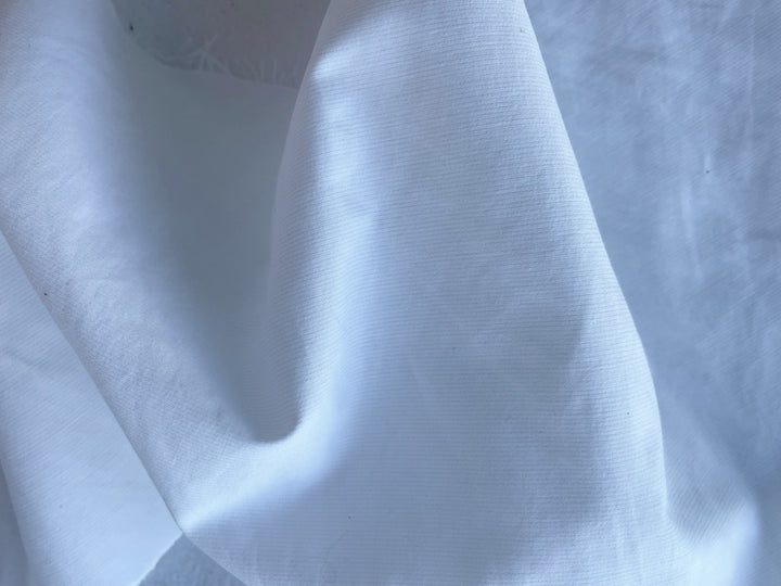 Moderne Disheveled Fresh Bright White Cotton (Made in italy)