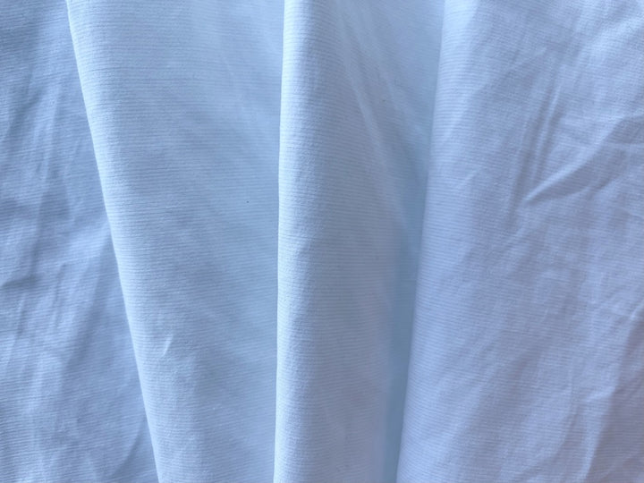 Moderne Disheveled Fresh Bright White Cotton (Made in italy)