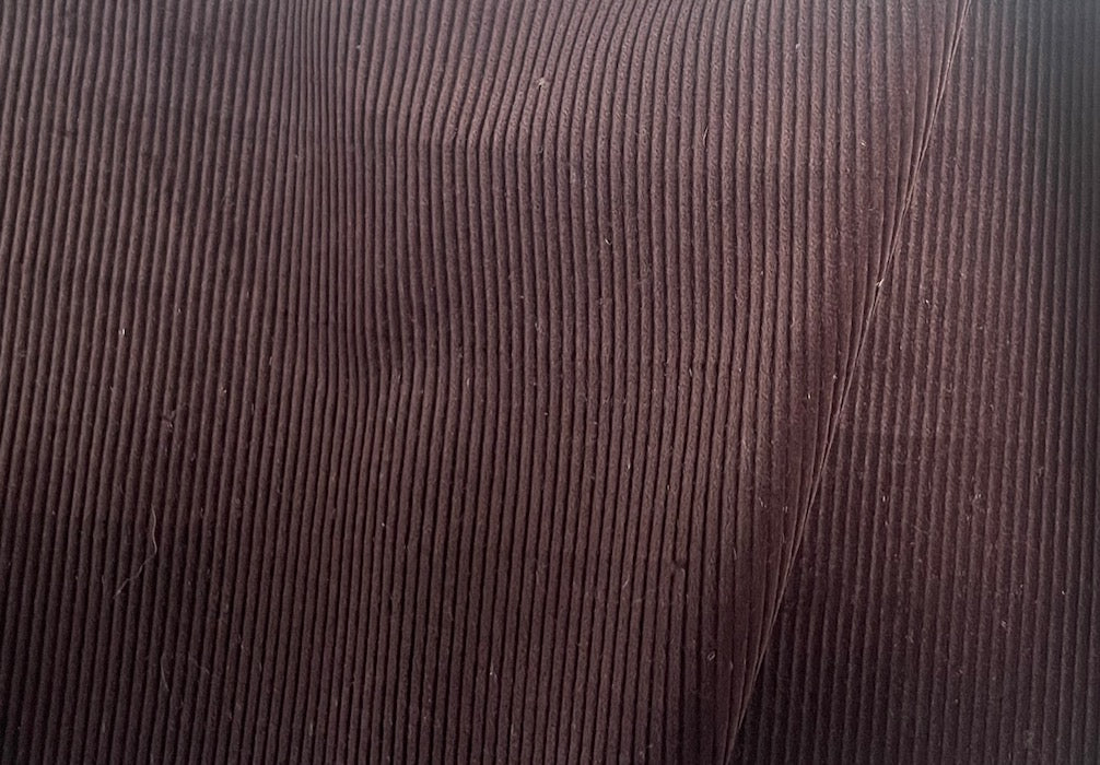 Mid-Weight Yummy Milk Chocolate Brown Mid Wale Cotton Corduroy (Made in Italy)