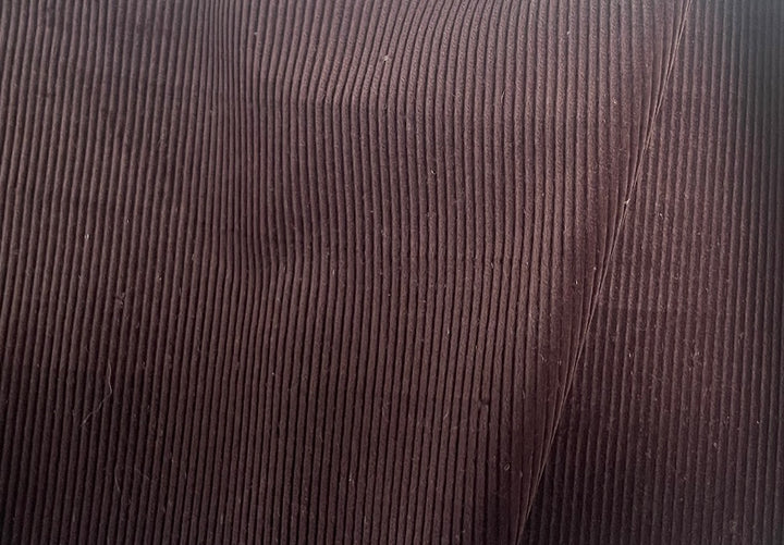 Mid-Weight Yummy Milk Chocolate Brown Mid Wale Cotton Corduroy (Made in Italy)