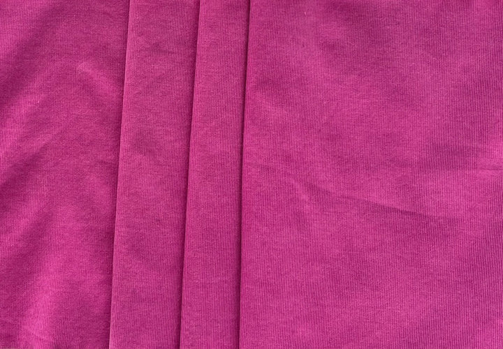 Featherweight Delectable Strawberry Twirl Pinwale Cotton Corduroy (Made in Italy)