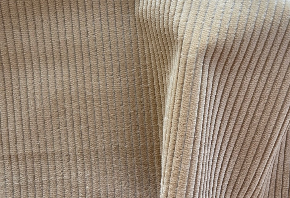 Classic Cameled Beige Wide-Wale Cotton Corduroy (Made in Italy)