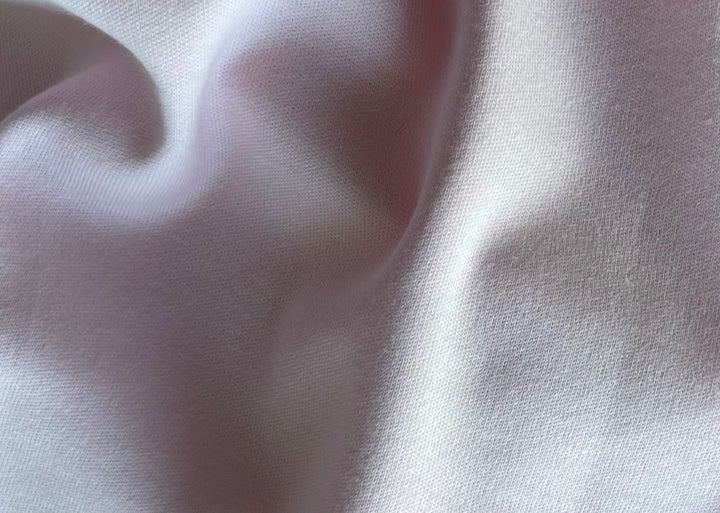 Delicate Baby Pink Cotton Knit (Made in Italy)