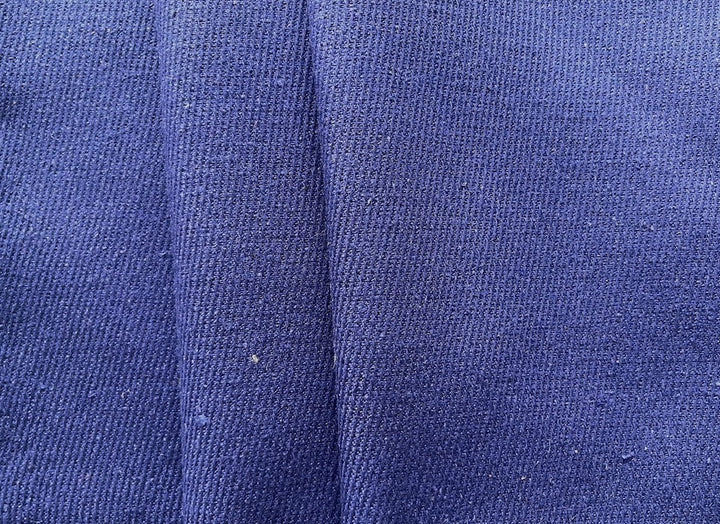 Resplendent Twilight Grape Raw Silk Twill (Made in Italy)