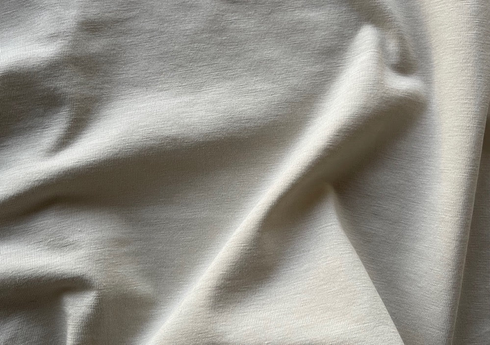 Knit Fabric, Fabiana Filippi Mid-Weight Cool Stone Beige