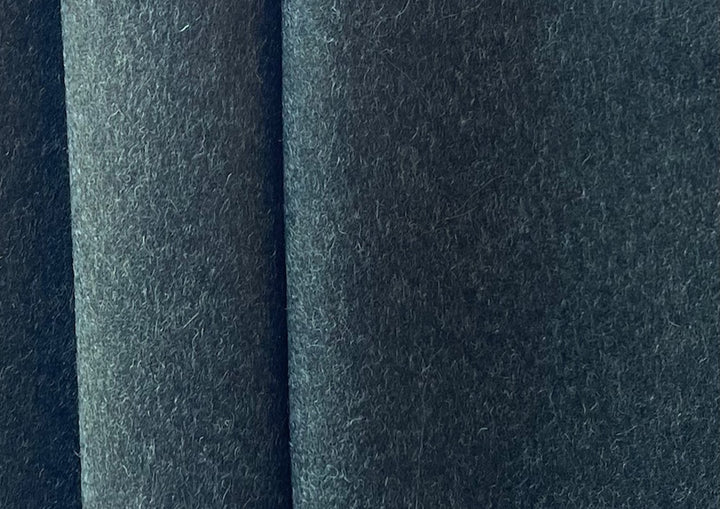 Mid to Heavy-Weight Forest Pine Wool Melton Loden Cloth Coating (Made in Austria)