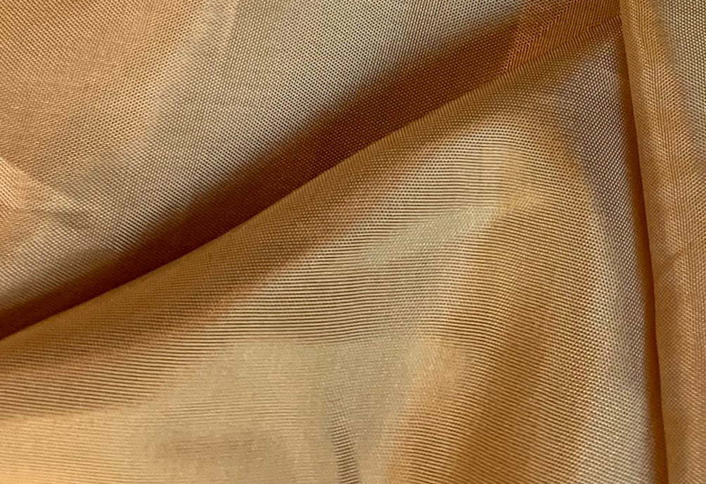 Iridescent Soft Gold Acetate Taffeta Lining