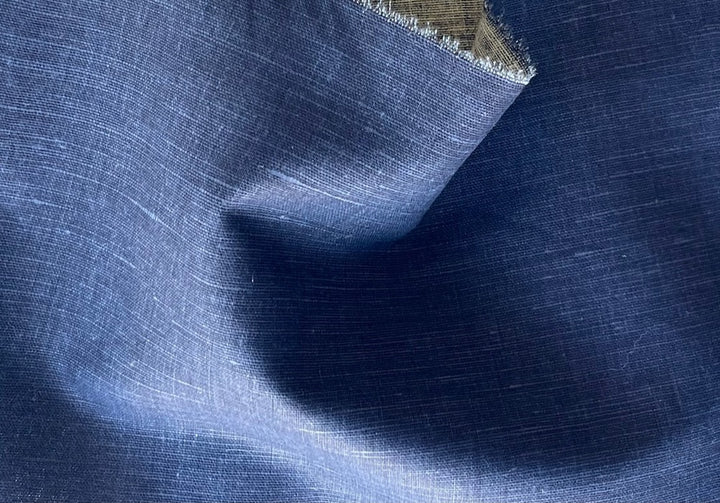 Couture Moody Indigo Dip-Dyed Linen (Made in Italy)