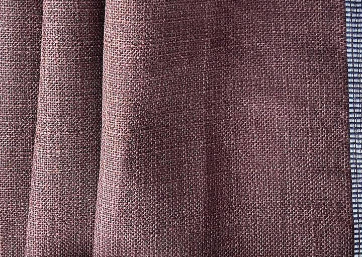 Guabello Textured Dusted Rosewood Silk Suiting (Made in Italy)