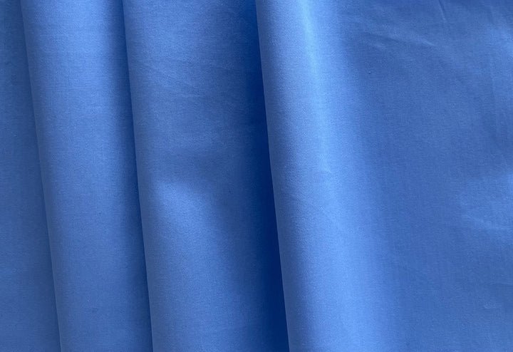 Canclini Bleu de France Cotton Sateen Shirting (Made in Italy)