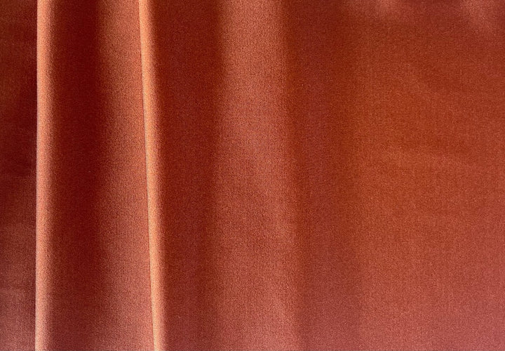 Shiny Coppered Persimmon Nylon Swimsuit Knit