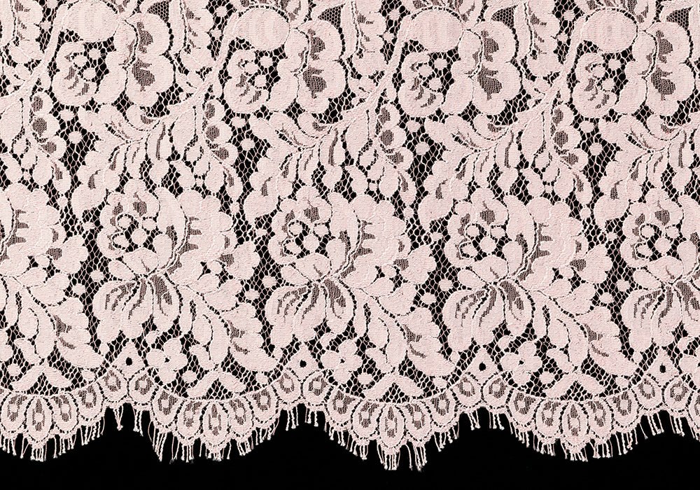 Lace, Black Floral Chantilly Lace Fabric (Made in USA) – Britex Fabrics