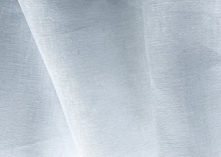 120" Wide Light to Mid-Weight Bright White Linen (Made in Poland)