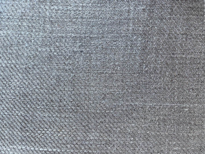 Oatmeal Slubby Linen Twill (Made in Poland)