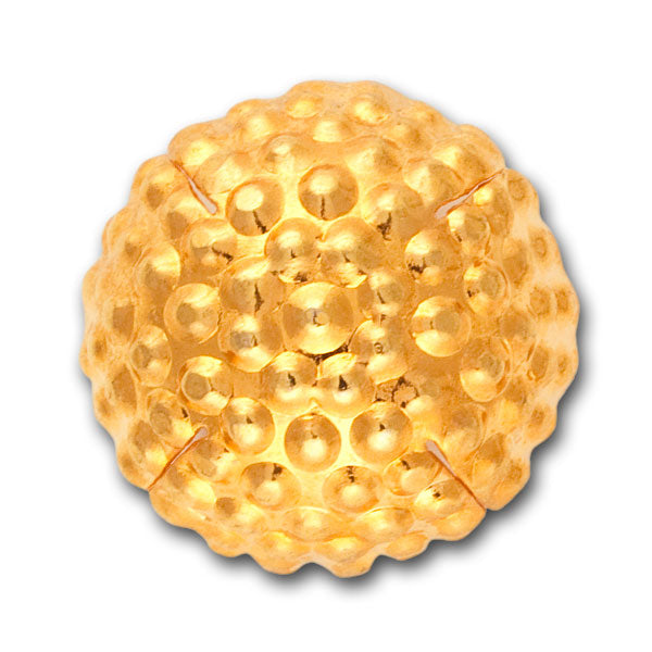 Half-Ball Gold Metal Button
