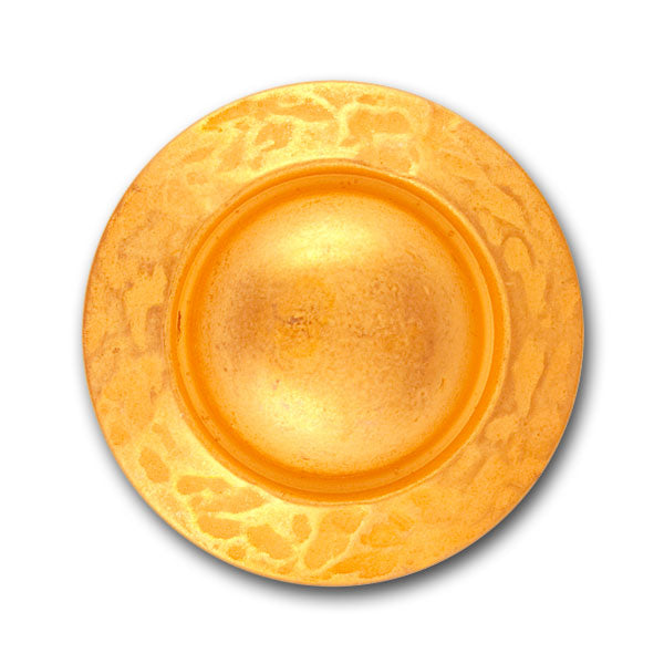 13/16" Domed Matte Gold Metal Button