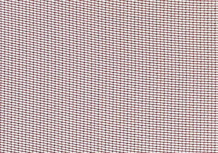 Reversible Red Textured Mini-Check Cotton & Silk Suiting (Made in Italy)