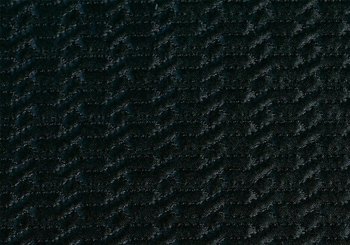 Raven's Wing Quilted Silk Charmeuse (Made in Italy)