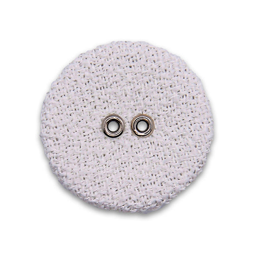Textured Ivory Passementerie Button (Made in Italy)