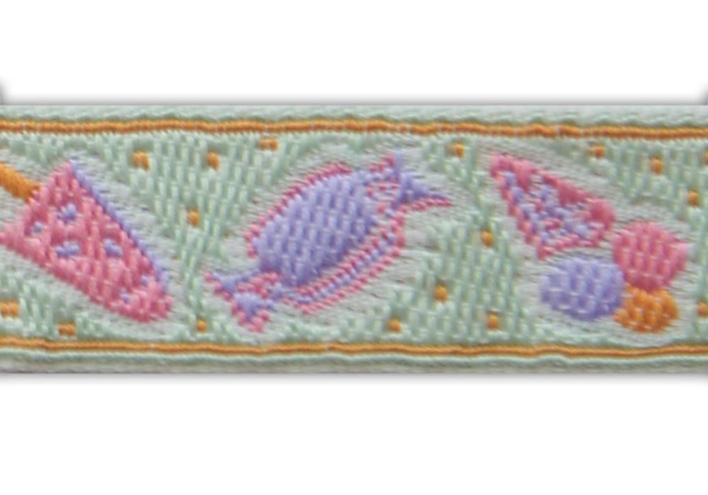 1/2" Pastel Popsicles Woven Ribbon (Made in France)