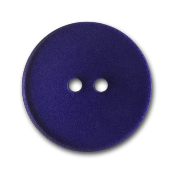 Metallic Blue Plastic Button