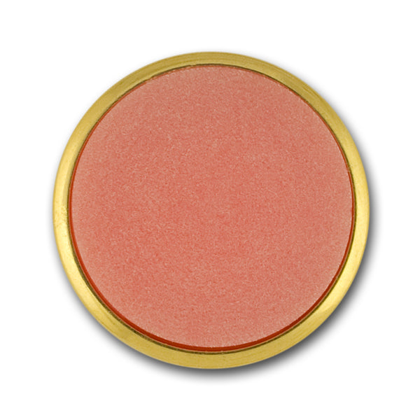 Rosy Pink Plastic Button