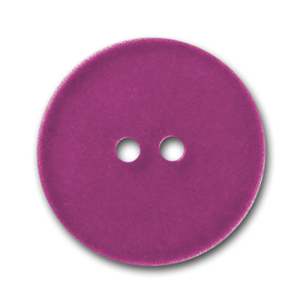 Metallic Fuchsia Plastic Button