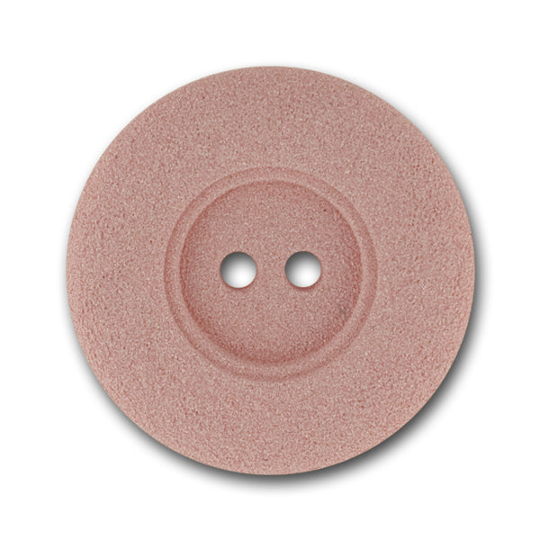 Matte Dusty Rose Plastic Button (Made in Italy)