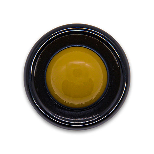 1 1/4" Domed Spiced Mustard Plastic Button (Made in Italy)