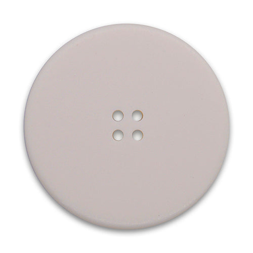 1 3/4" 4-Hole Winter White Plastic Button