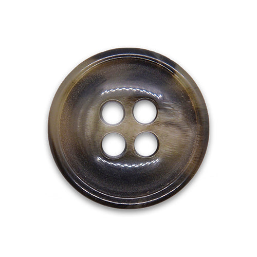 1" 4-Hole Cool Tortoise Plastic Button