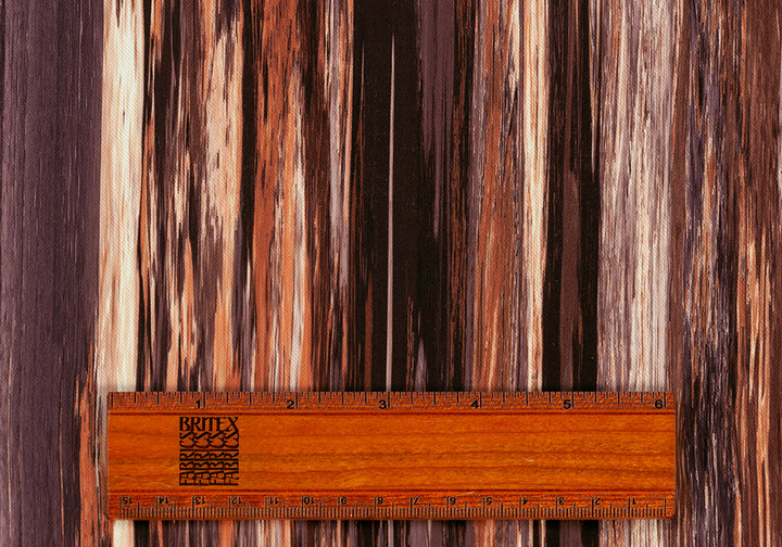 Wood-Grain Polyester Twill Suiting