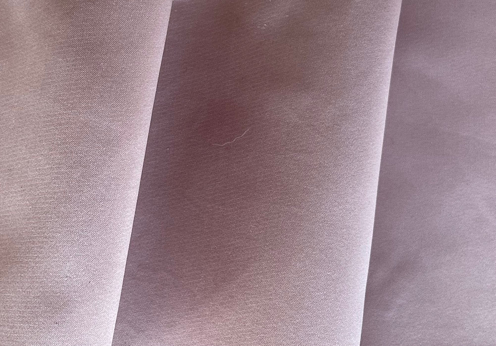 polyester fabric, Heavier Olde Rose Dust Polyester Satin (Made