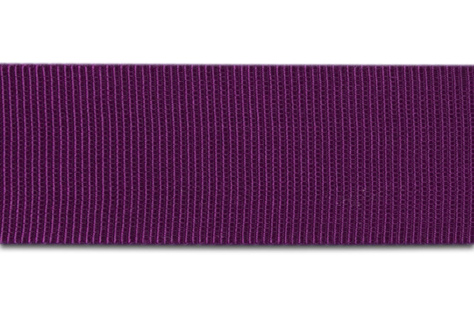 Royal Purple Rayon Petersham Grosgrain Ribbon (Made in Japan)