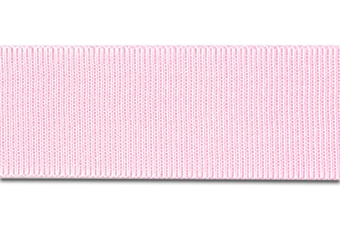 Baby Pink Rayon Petersham Grosgrain Ribbon (Made in Japan)