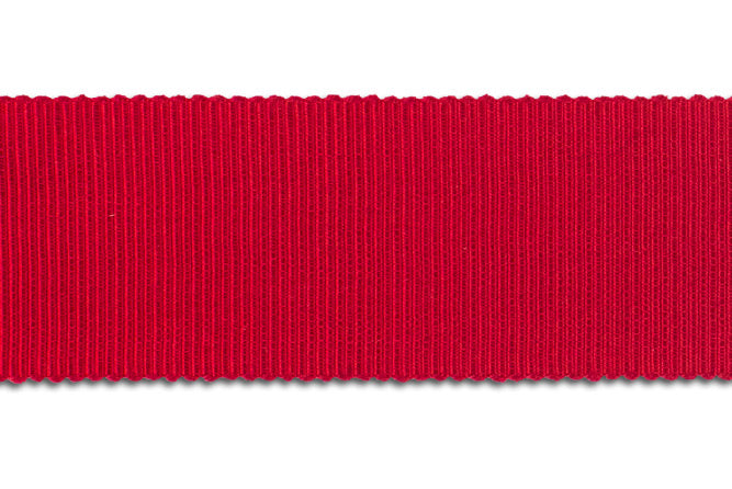 Ruby Rayon Petersham Grosgrain Ribbon (Made in Japan)