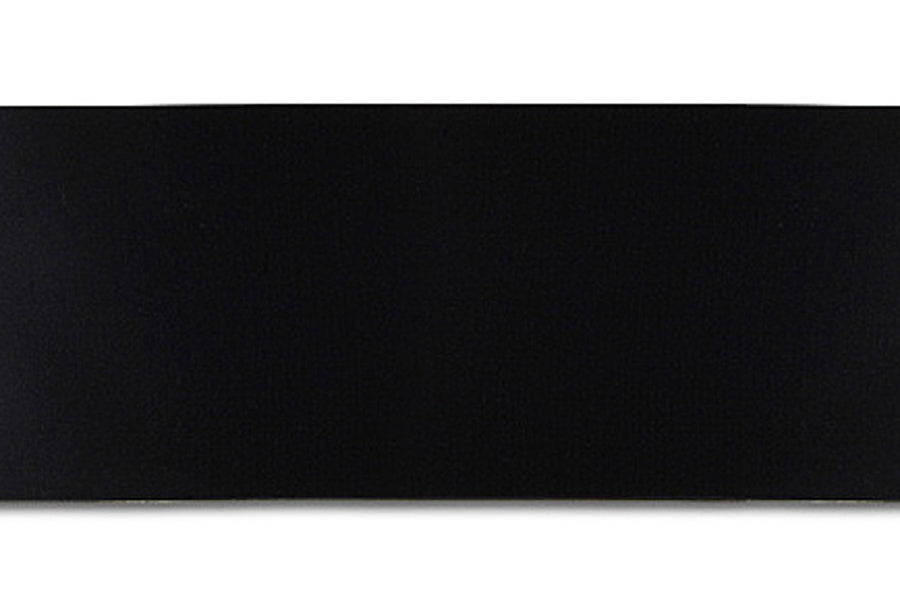 Black Double-Faced Satin Ribbon